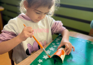 "Jesienna paleta barw"- projekt edukacyjny w grupie VI