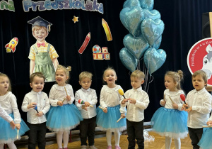 Pasowanie na przedszkolaka w grupie VII