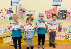 MOJE PRAWA - konkurs plastyczny w gr. XI i XII