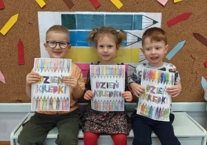 Dzień kredki w grupie II