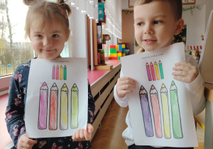 Dzień kredki w grupie II