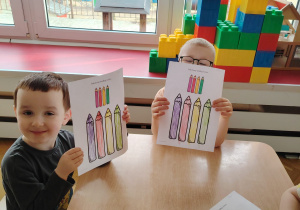 Dzień kredki w grupie II