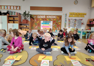 Dzień kredki w grupie II