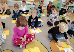 Dzień kredki w grupie II