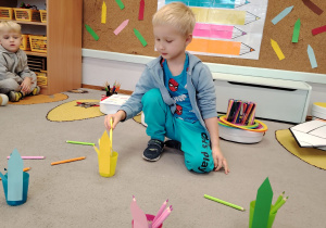 Dzień kredki w grupie II