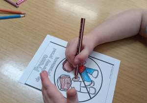 "Dzieci swoje prawa mają..."- wizyta przedszkolaków z gr. XII w Miejskiej Bibliotece Publicznej w Koninie - Filia "Medyczna"