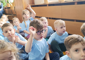 "Dzieci swoje prawa mają..."- wizyta przedszkolaków z gr. XII w Miejskiej Bibliotece Publicznej w Koninie - Filia "Medyczna"