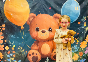 Dzień Pluszowego Misia i wizyta w bibliotece - gr. XI