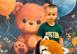 Dzień Pluszowego Misia i wizyta w bibliotece - gr. XI