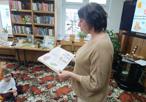 Dzień Pluszowego Misia i misiowa przygoda w bibliotece - gr. XII