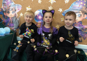 Andrzejkowe czary-mary w grupie II