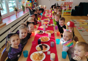 Andrzejkowe czary-mary w grupie II