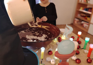 Andrzejkowe czary-mary w grupie II