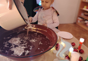 Andrzejkowe czary-mary w grupie II