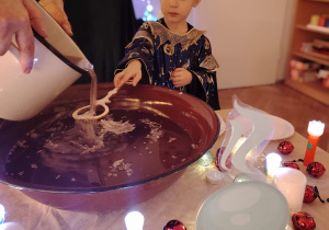 Andrzejkowe czary-mary w grupie II