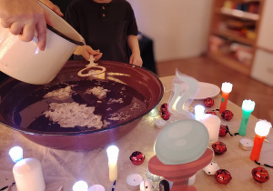 Andrzejkowe czary-mary w grupie II