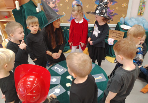 Andrzejkowe czary-mary w grupie II