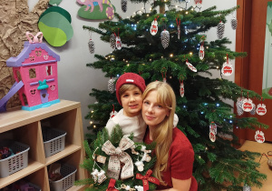 „Świąteczne wianki” – warsztaty bożonarodzeniowe w gr. XII