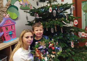 „Świąteczne wianki” – warsztaty bożonarodzeniowe w gr. XII