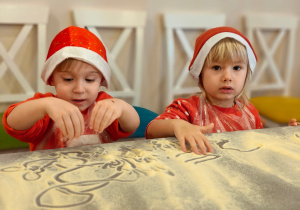 Mikołajkowe warsztaty robienia pizzy w grupie II i spotkanie ze Świętym Mikołajem