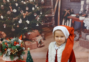 Mikołajkowa sesja zdjęciowa w grupie V