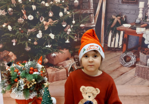 Mikołajkowa sesja zdjęciowa w grupie V