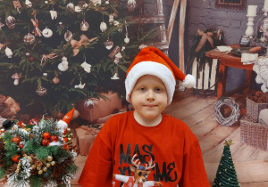 Mikołajkowa sesja zdjęciowa w grupie V