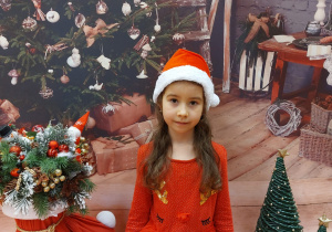 Mikołajkowa sesja zdjęciowa w grupie V