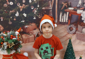 Mikołajkowa sesja zdjęciowa w grupie V