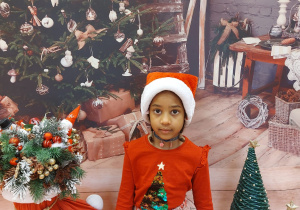 Mikołajkowa sesja zdjęciowa w grupie V