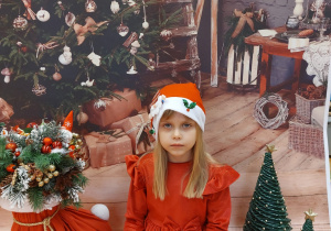 Mikołajkowa sesja zdjęciowa w grupie V