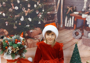 Mikołajkowa sesja zdjęciowa w grupie V