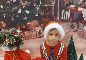 Mikołajkowa sesja zdjęciowa w grupie V