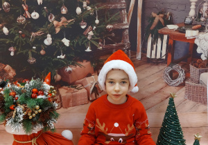 Mikołajkowa sesja zdjęciowa w grupie V