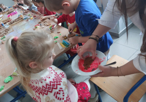 Warsztaty Pieczenia Pierników w Zespole Szkół im. Mikołaja Kopernika w Koninie - grupa V