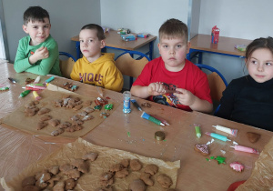 Warsztaty Pieczenia Pierników w Zespole Szkół im. Mikołaja Kopernika w Koninie - grupa V