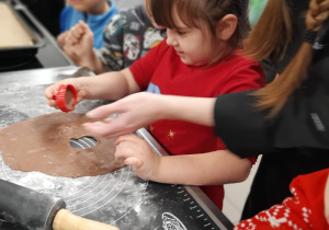 Warsztaty Pieczenia Pierników w Zespole Szkół im. Mikołaja Kopernika w Koninie - grupa V
