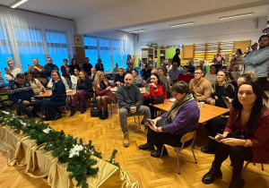 „Choinka w Aniołkowie”- spotkanie świąteczne w grupie II