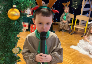 „Choinka w Aniołkowie”- spotkanie świąteczne w grupie II