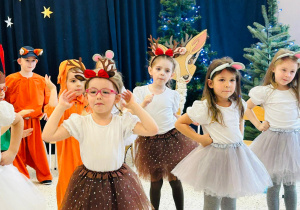 "Świąteczne zamieszanie" - uroczystość choinkowa w gr. XI