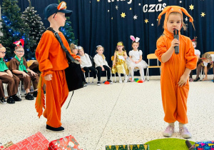 "Świąteczne zamieszanie" - uroczystość choinkowa w gr. XI