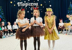 "Świąteczne zamieszanie" - uroczystość choinkowa w gr. XI