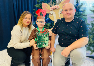 "Świąteczne zamieszanie" - uroczystość choinkowa w gr. XI