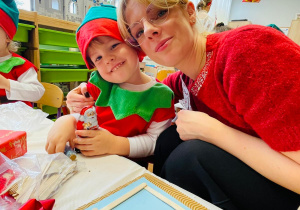 „Choinka Krasnoludków..." - Uroczystość Choinkowa w grupie IX