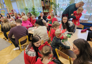 „Boże Narodzenie- czas bycia razem”- warsztaty świąteczne w grupie I