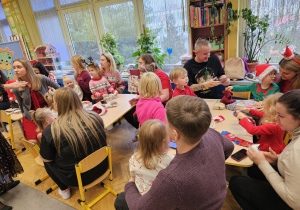 „Boże Narodzenie- czas bycia razem”- warsztaty świąteczne w grupie I