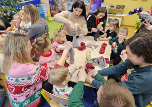„Boże Narodzenie- czas bycia razem”- warsztaty świąteczne w grupie I