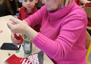 „Boże Narodzenie- czas bycia razem”- warsztaty świąteczne w grupie I