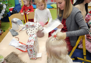 „Boże Narodzenie- czas bycia razem”- warsztaty świąteczne w grupie I