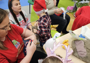 „Boże Narodzenie- czas bycia razem”- warsztaty świąteczne w grupie I